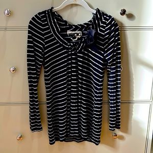 Tea Party Pima cotton striped tee